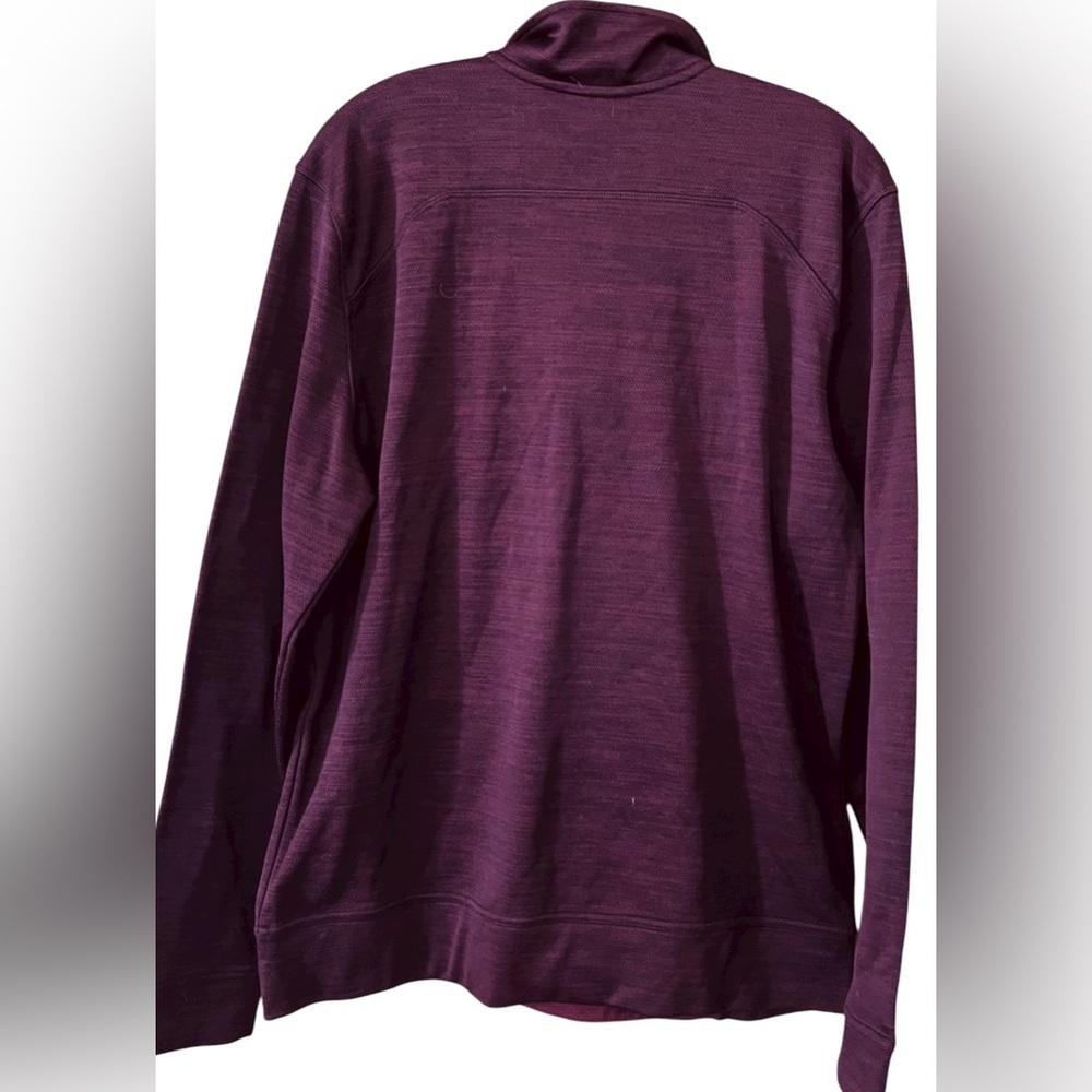 Men’s Champion Duofold Warm CTR 1/4 Zip Pullover w/ Logo - Med - Picture 2 of 5